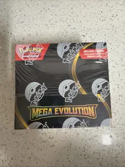 Pokemon TCG Mega Evolution Enhanced Booster Box - 36 Packs + Promo - Sealed New - Image 1