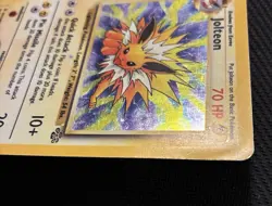 Jolteon 4/64 Jungle Unlimited WOTC Holo Rare Pokemon Card HP/ Damaged - Image 3