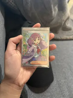 Pokemon Lacey 166/142 Sv07: Stellar Crown Trainer Full Art Holo Card - Image 1
