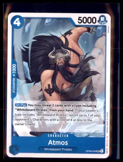 One Piece Two Legends OP08-040 Atmos 4 card lot - Image 1