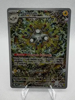 Pokemon Magneton 159 Sv: Scarlet & Violet Promo Holo Stage 1 100HP Card 2024 - Image 1