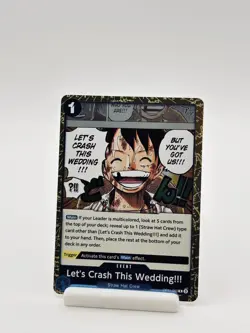 One Piece Card, Event “Let’s Crash This Wedding” OP11-060 Rare English - Image 1