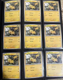 HUGE Pokemon mix Binder Card Collection 360 lot Modern set - Image 3