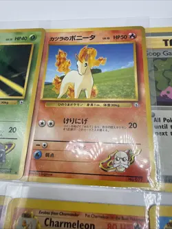 Pokemon Vintage (8) - Collection Mixed Lot Cards ✨ HP + DMG - Image 3