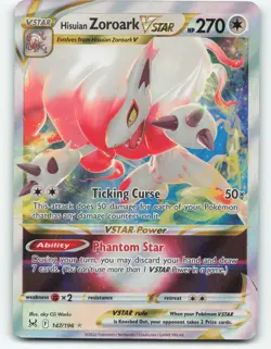 Hisuian Zoroark Vstar 147/196 Pokemon card - Image 1