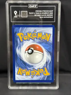 Pokemon TCG Team Rockets Meowth Card 203/182 Destined Rivals TAG 9 - Image 2