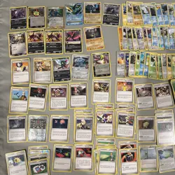Vintage Pokemon Card Lot 154 Cards 2005-2010 Collector Cases - Image 2