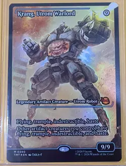 Krang, Utrom Warlord (Showcase) Teenage Mutant Ninja Turtles Foil - Image 1