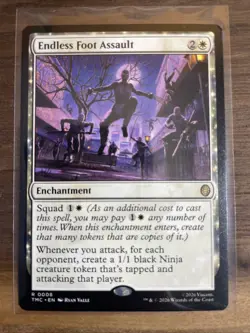 Endless Foot Assault - 8 - MTG: Teenage Mutant Ninja Turtles - Rare - Regular - Image 1