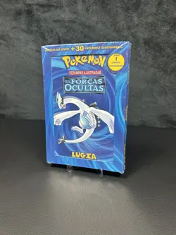 Pokemon EX Unseen Forces Deck Box Lugia Artwork Rare Portuguese 2006 Variant - Image 1