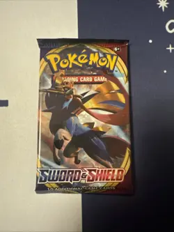 Pokemon Sword & Shield Base Set Booster Pack Factory Sealed - Image 1