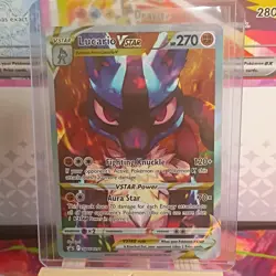 Pokemon TCG Lucario VSTAR SWSH291 Sealed Black Star Promo Crown Zenith NM - Image 1