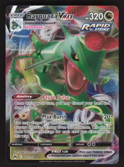 Rayquaza VMAX 101/159 Pokemon TCG Crown Zenith NM - Image 1