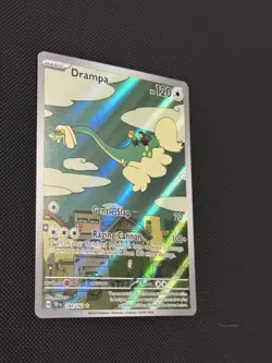 Pokemon Drampa 184/162 SV05 Temporal Forces Illustration Rare Full Art Holo Card - Image 2