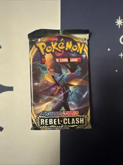 Pokemon Rebel Clash Booster Pack 10 Cards Pack NEW SEALED - Image 1