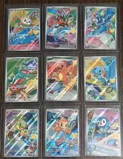 Pokemon 30th Anniversary First Partner Promo Full Set. Gradeworthy Clean Backs - Image 1
