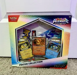 Pokemon Prismatic Evolutions Poster Collection~NEW Sealed!! - Image 1