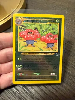Pokemon TCG 1999 Vileplume Holo Rare Southern Islands 17/18 - LP - Image 1