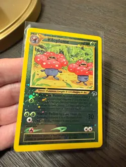 Pokemon TCG 1999 Vileplume Holo Rare Southern Islands 17/18 - LP - Image 3