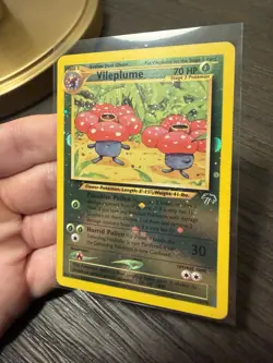 Pokemon TCG 1999 Vileplume Holo Rare Southern Islands 17/18 - LP - Image 5