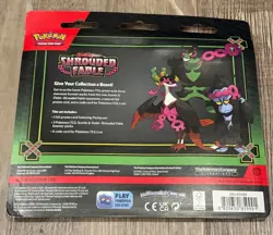 Pokemon TCG Shrouded Fable 3 Pack Blister Pecharunt Promo New Sealed - Image 2