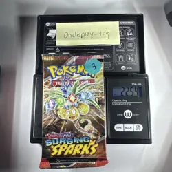 22.54g Surging Sparks Pokemon Booster Pack - Sealed - Image 1