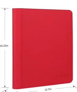 pokemon Laser Engraved 9 Pocket Charmander & Charizard Binder TOP LOADER - Image 1