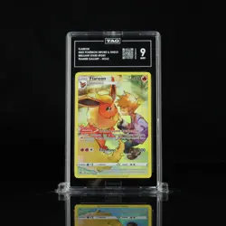 2022 Pokemon SWSH Brilliant Stars TG01/TG30 Flareon Holo TAG 9 (930) - Image 1