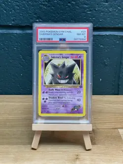 PSA 8 NM-MT Pokemon TCG Sabrina's Gengar 29/132 Gym Challenge - Image 1