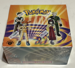 POKEMON GYM HEROES BOOSTER BOX FACTORY SEALED FIRST EDITION - Image 1