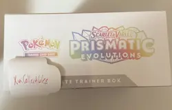 Pokemon TCG Prismatic Evolutions Elite Trainer Box ETB Factory Sealed Brand New - Image 4