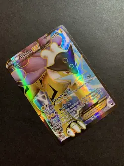 Pokemon TCG • Raikou EX • B&W Dark Explorers 105/108 • NM Ultra Rare Holo - Image 4