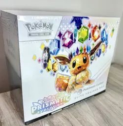 Pokemon TCG Scarlet & Violet Prismatic Evolutions Pokemon Center ETB - Image 4