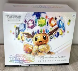 Pokemon TCG Scarlet & Violet Prismatic Evolutions Pokemon Center ETB - Image 5
