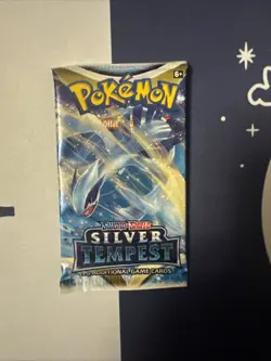 Pokemon TCG Silver Tempest Factory Sealed Booster Pack - Image 1