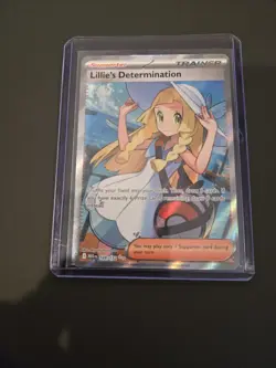 Pokemon Mega Evolution Lillie's Determination 169/132 Ultra Rare Pack Fresh - Image 1