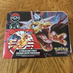 Pokemon TCG - Charizard Collectors Chest Lunchbox Tin BRAND NEW / SEALED - Image 1