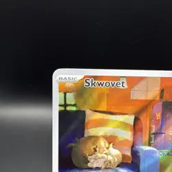 Skwovet 222/198 Pokemon Scarlet & Violet Base Illustration Rare Near Mint NM - Image 2