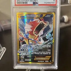 Pokemon TCG Gyarados EX 123/122 XY Breakpoint 2016 Secret Holo Rare PSA 6 - Image 4