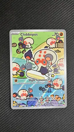 Pokemon Clobbopus 207/191 SV08: Surging Sparks Holo Illustration Rare 70 HP EN - Image 1