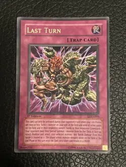 Yu-Gi-Oh! TCG Last Turn LOD-099 Ultra Rare 1st Edition MP Holo Vintage Card - Image 1