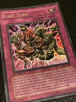 Yu-Gi-Oh! TCG Last Turn LOD-099 Ultra Rare 1st Edition MP Holo Vintage Card - Image 3