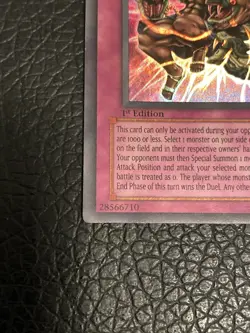 Yu-Gi-Oh! TCG Last Turn LOD-099 Ultra Rare 1st Edition MP Holo Vintage Card - Image 4
