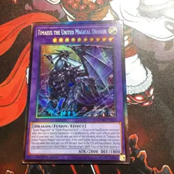 Yugioh Timaeus The United Magical Dragon MZMU-EN012 Collector's Rare 1st Ed NM - Image 1