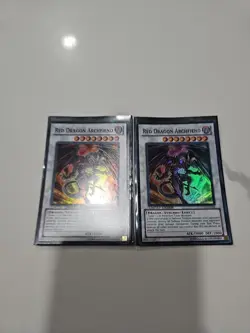 Yugioh! 2x Red Dragon Archfiend - CT07-EN025 - Super Rare - Limited Edition Heav - Image 1