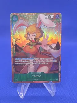 One Piece Two Legends Carrot OP08-023 Parallel Alternate Alt Art NM - Image 1