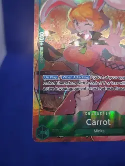 One Piece Two Legends Carrot OP08-023 Parallel Alternate Alt Art NM - Image 5