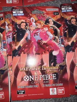 One Piece Heroines Edition (20) Lot Sleeved Booster Packs EB-03 Sealed - Image 2