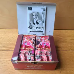 One Piece TCG EB-03 Heroines Edition Booster Box ENGLISH + UNSEALED + Dash Pack - Image 1