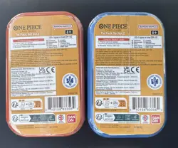 One Piece Card Game Mini Tin Vol.2 Portgas D Ace & Sabo Promo Tins SET OF 2 - Image 2